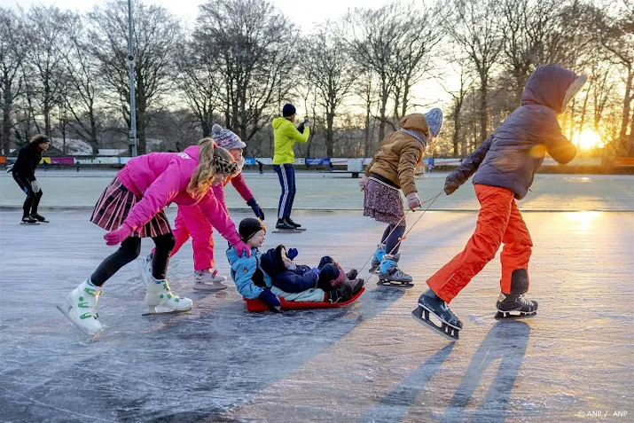 schaatsen op natuurijs van korte duur veel ijsbanen weer dicht