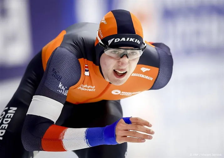 schaatser de boo begint wk sprint met derde tijd op 500 meter