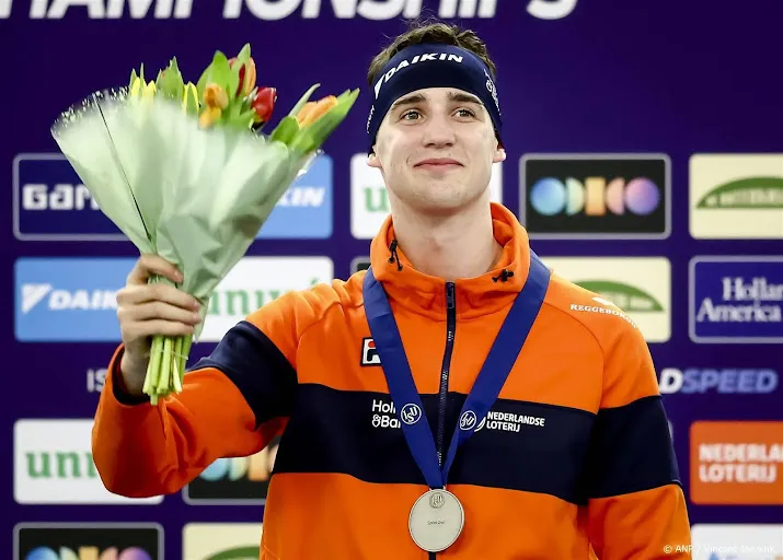 schaatser de boo geeft supermooi seizoen nog zilveren slot