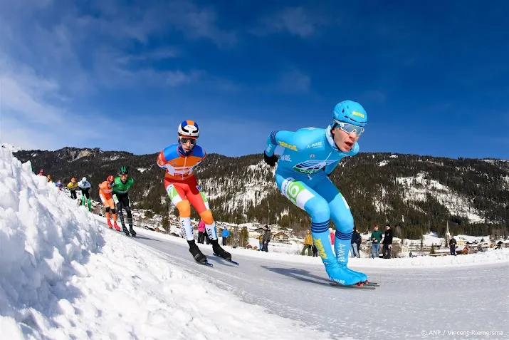 schaatser harink sterkste in barre marathon op zweeds natuurijs