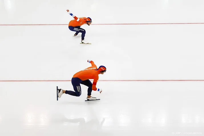 schaatser krol leidt nederlands podium op 1000 meter in stavanger