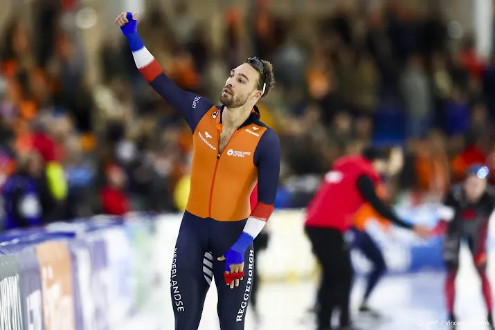 schaatser nuis slaat toe op 1500 meter bij wereldbeker in calgary