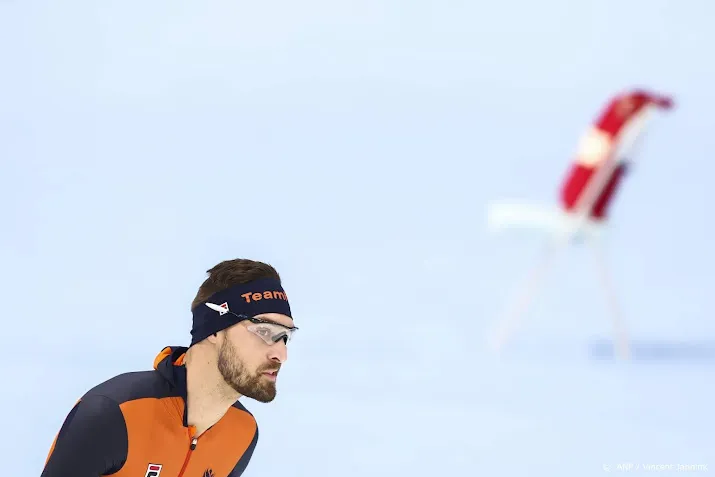 schaatser nuis voelt spanning toenemen voor enige kans op spelen