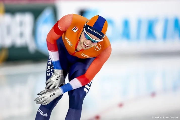 schaatser roest leidt wk allround na eerste dag