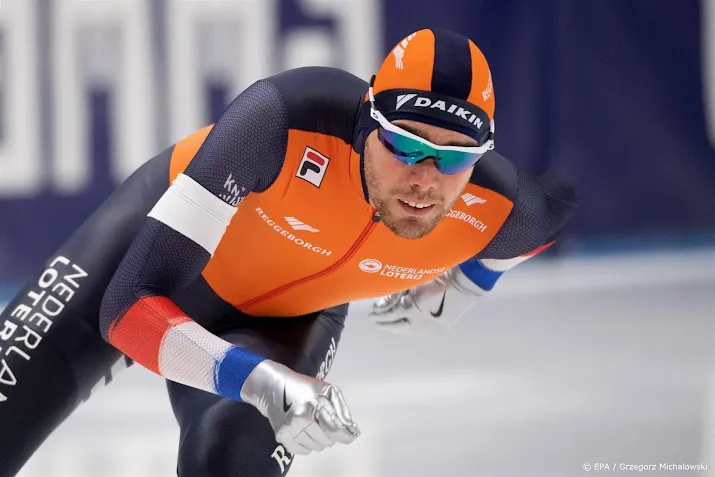 schaatser roest moet nog besluiten of hij 1500 meter rijdt op wk