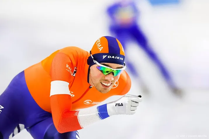 schaatser roest mooi om europese titel erbij te hebben