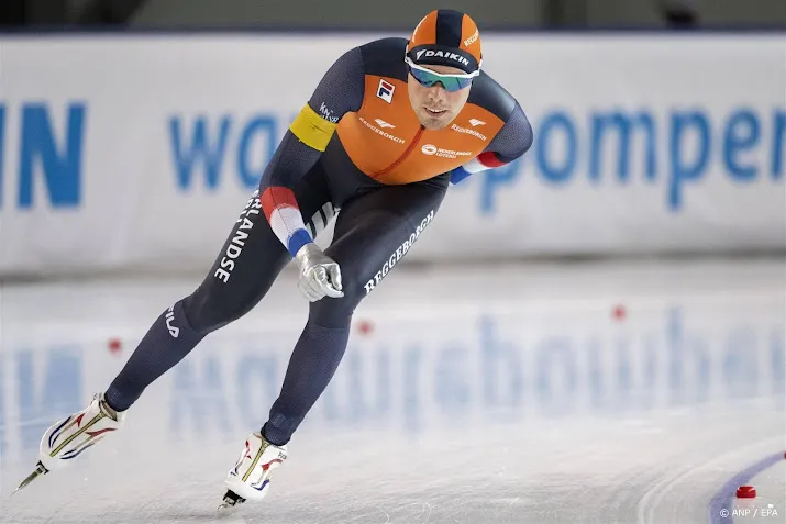 schaatser roest wint ook derde 5000 meter in wereldbeker