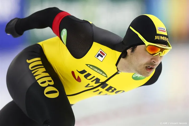 schaatser verbij vertrekt bij jumbo visma