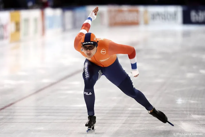 schaatsers nog ver van podium op 500 meter in stavanger
