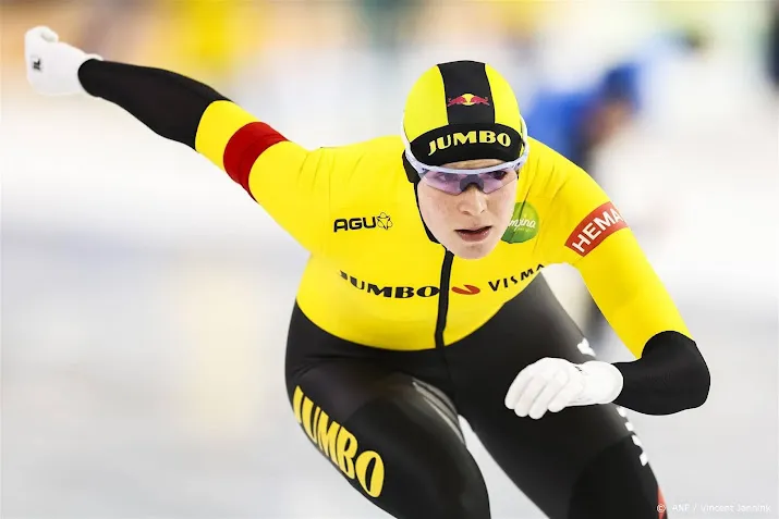 schaatsster anema verlengt aflopend contract bij jumbo visma