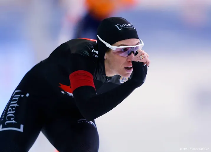 schaatsster blondin wint ook in nagano