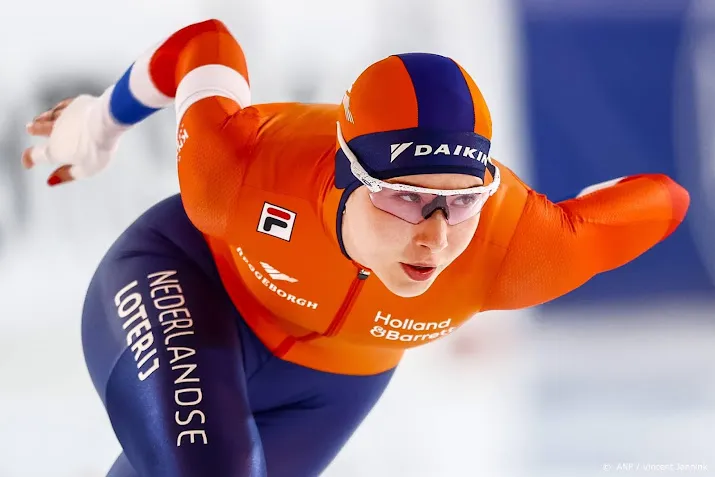 schaatsster de jong elfde op 500 meter in calgary