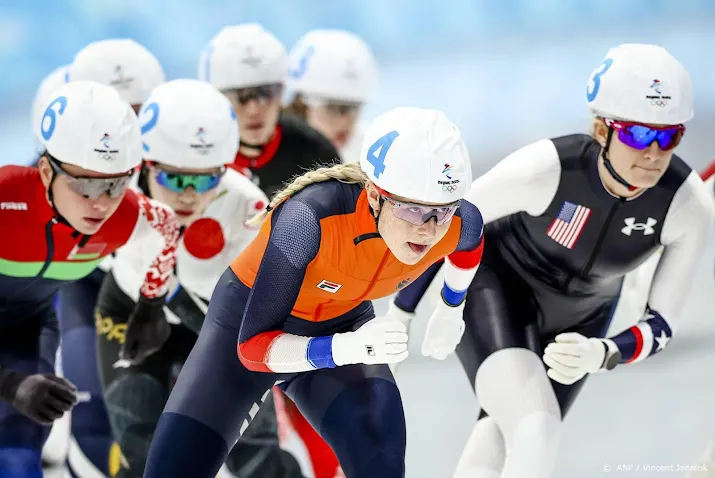 schaatsster groenewoud op spelen beijing naar finale massastart