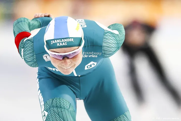 schaatsster groenewoud weet niet wat ze kan op de 5000 meter