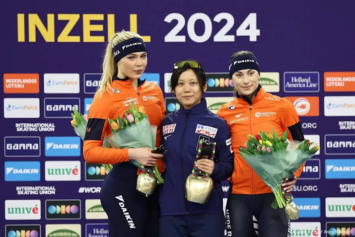 schaatsster kok richt zich op zilver achter ongenaakbare takagi