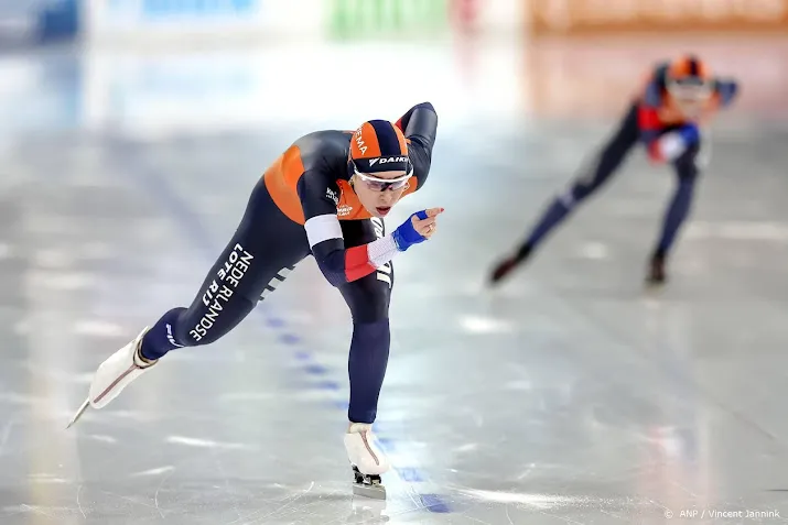 schaatsster rijpma de jong loopt uit op ek na zege op 1500 meter