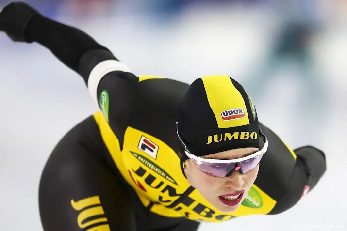 schaatsster rijpma de jong pakt brons op 3000 meter wiklund wint