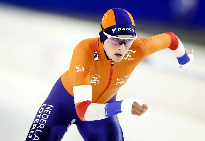 schaatsster schouten eerste keer europees kampioene op 3000 meter