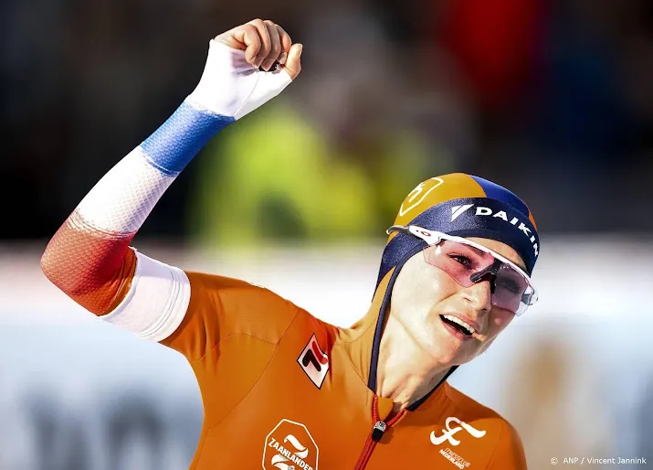 schaatsster schouten maakt meer kans op wk titel dan ze dacht
