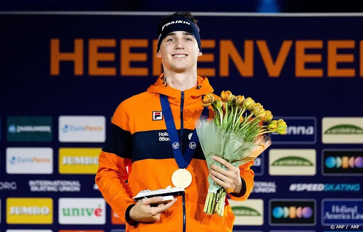 schaatstalent de boo kan op ek ook na drukke week nog pieken