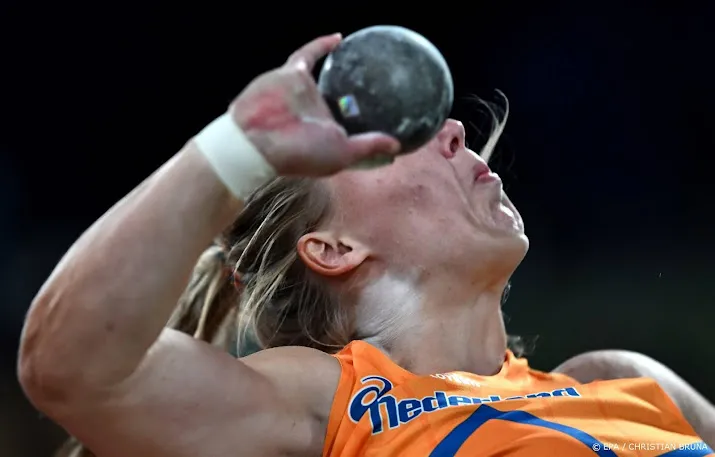 schilder stoot kogel naar vierde titel zonder record