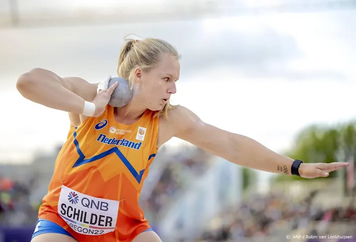 schilder verbetert opnieuw nederlands record kogelstoten