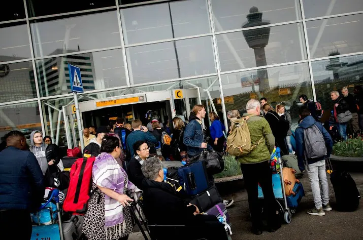 schiphol draait weer volgens schema