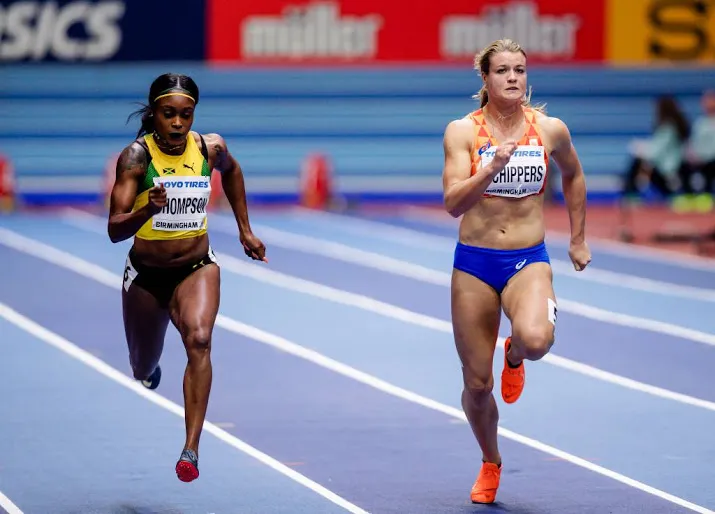 schippers moeizaam naar finale op 60 meter
