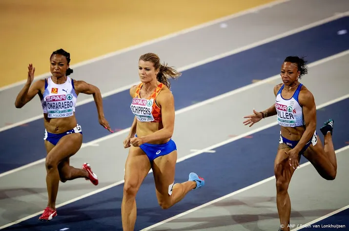 schippers spurt naar finale 60 meter