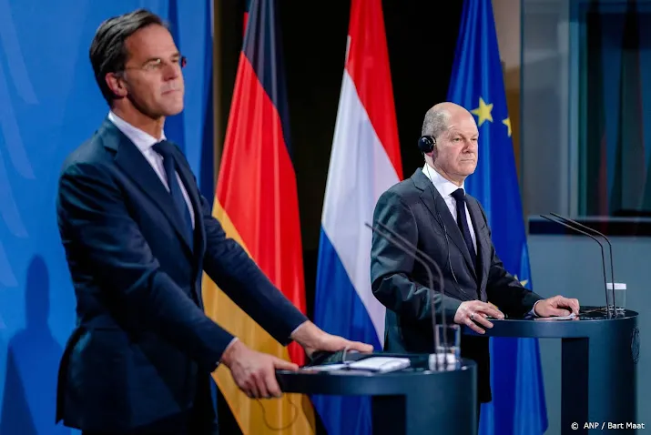 scholz wil goede samenwerking met rutte voortzetten
