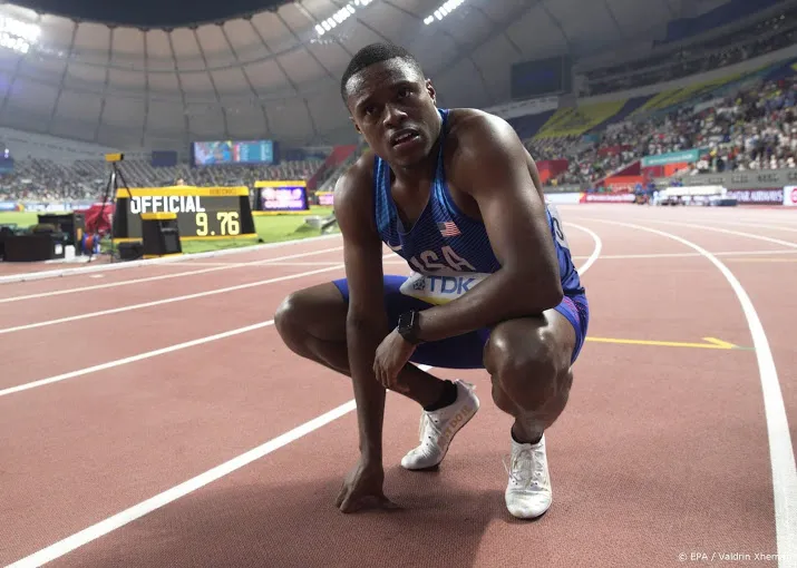 schorsing ingekort maar wereldkampioen 100 meter mist spelen