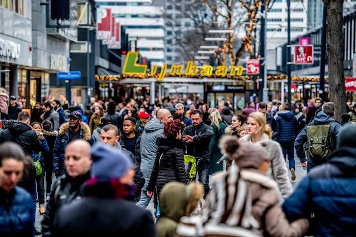 schoten na vechtpartij winkelstraat rotterdam