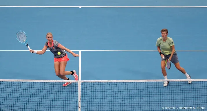 schuurs naar halve finales wuhan