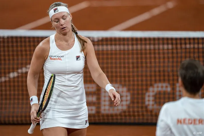 schuurs verliest opnieuw en is uitgeschakeld op wta finals
