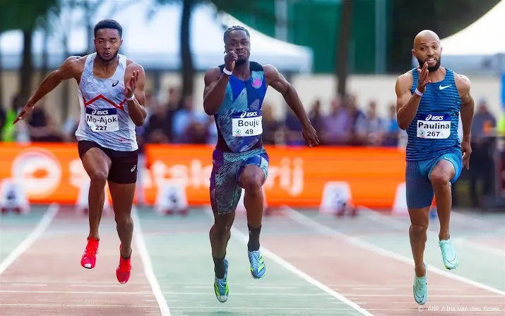 seedo en bouju spurten naar nederlandse titels op 100 meter