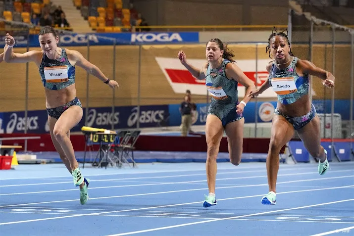 seedo snelt naar derde nederlandse titel op 60 meter