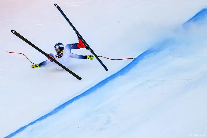 seizoen noorse skier kilde ten einde na zware crash in wengen