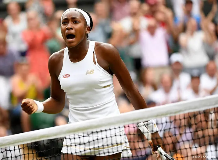 sensatie gauff rekent ook af met hercog