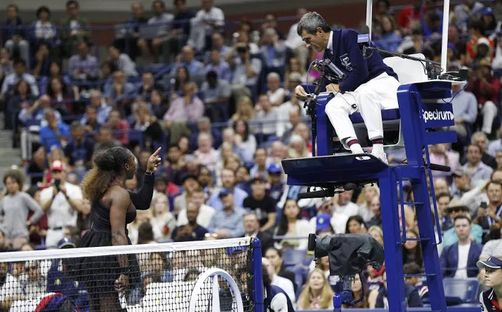 serena snapt niets van besluit scheidsrechter