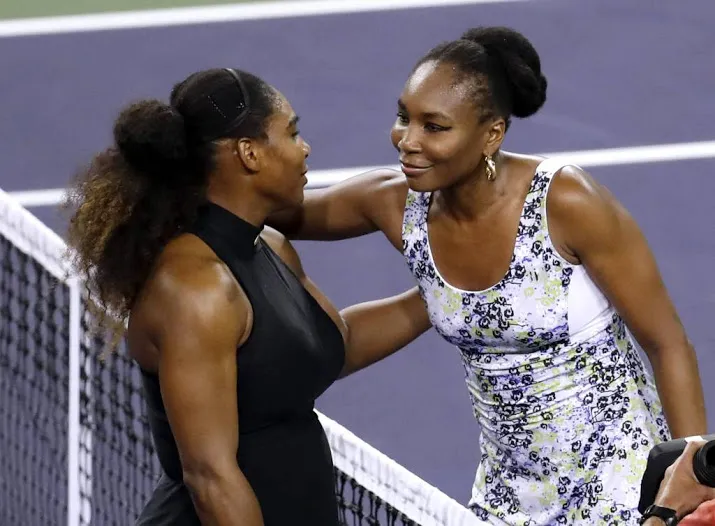 serena strijdend ten onder tegen zus venus