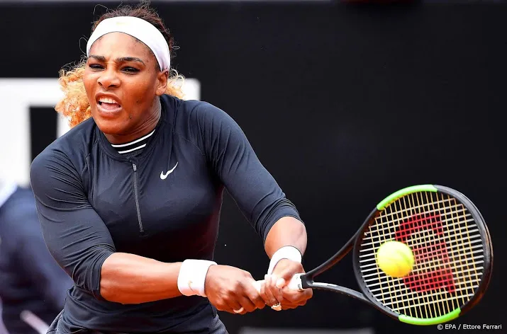 serena williams verlaat rome met blessure