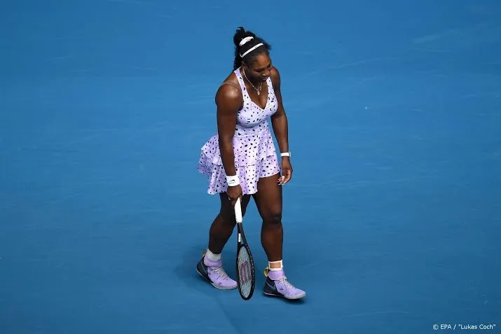 serena williams verliest van chinese wang op australian open