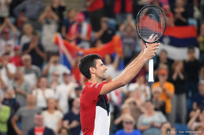 servie als eerste naar finale atp cup
