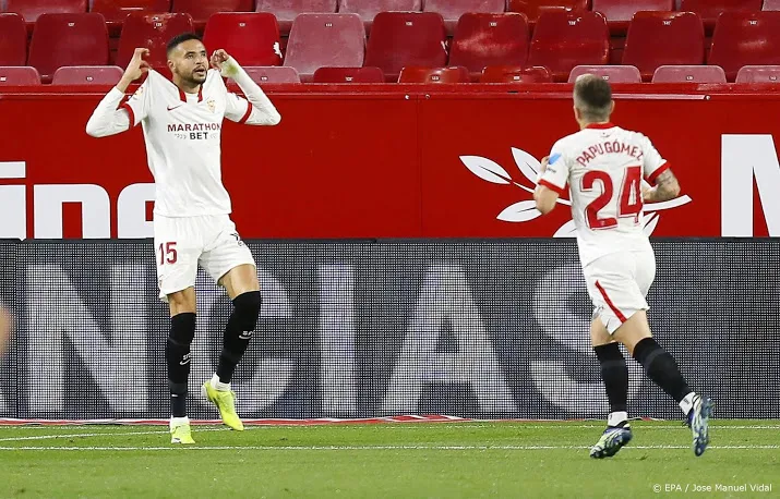 sevilla na winst steviger in top vier spanje