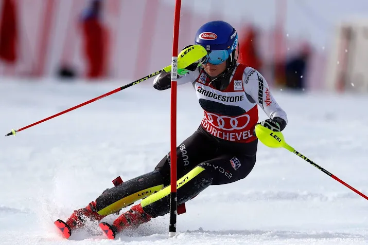shiffrin evenaart slalomrecord schild