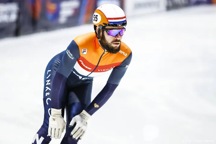 shorttracker knegt loopt op wk ook op 1000 meter finale mis