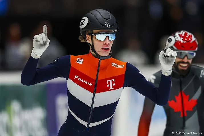 shorttracker van t wout niet meer in actie in dordrecht