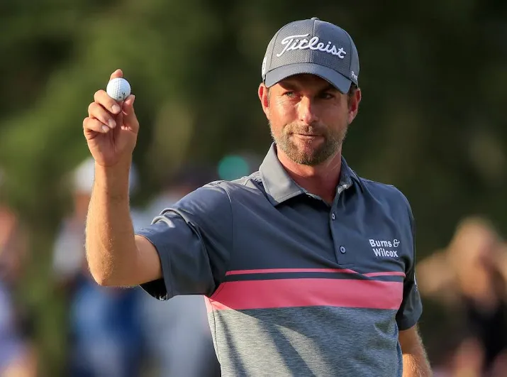 simpson riant op kop in players championship