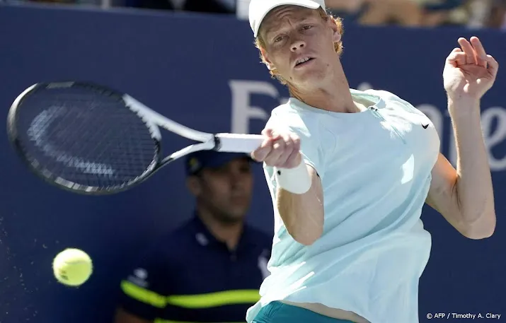 sinner keert terug naar tennistoernooi rotterdam