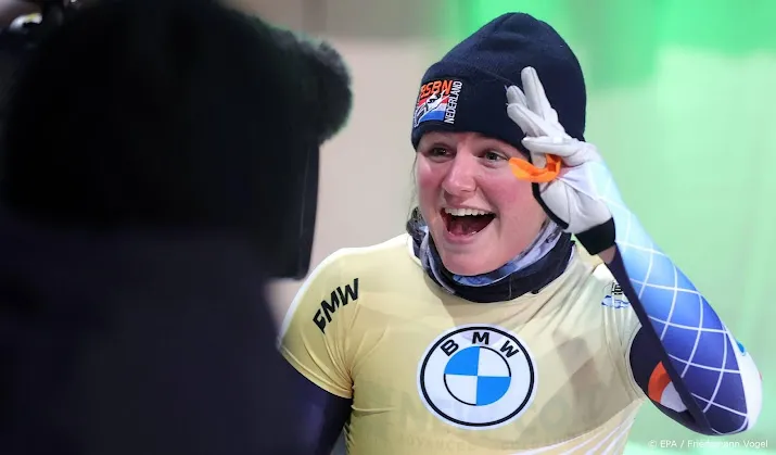 skeletonster bos op koers voor wereldbeker en europese titel